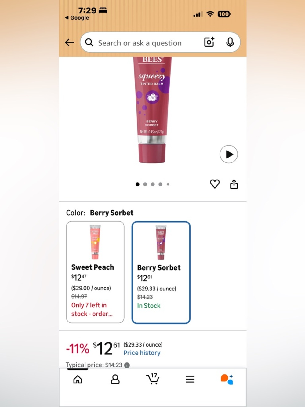NWT $12 for 3 BURT’S BEES® LIP BALM Bundle - Picture 3 of 7